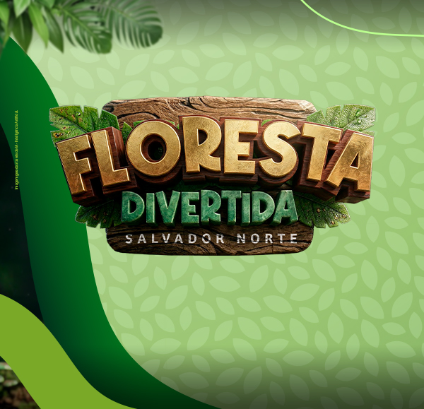 Floresta Divertida: trenzinho e labirinto temáticos