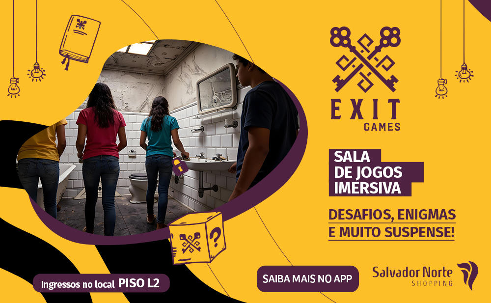 Exit Games: desafios, enigmas e muito suspense
