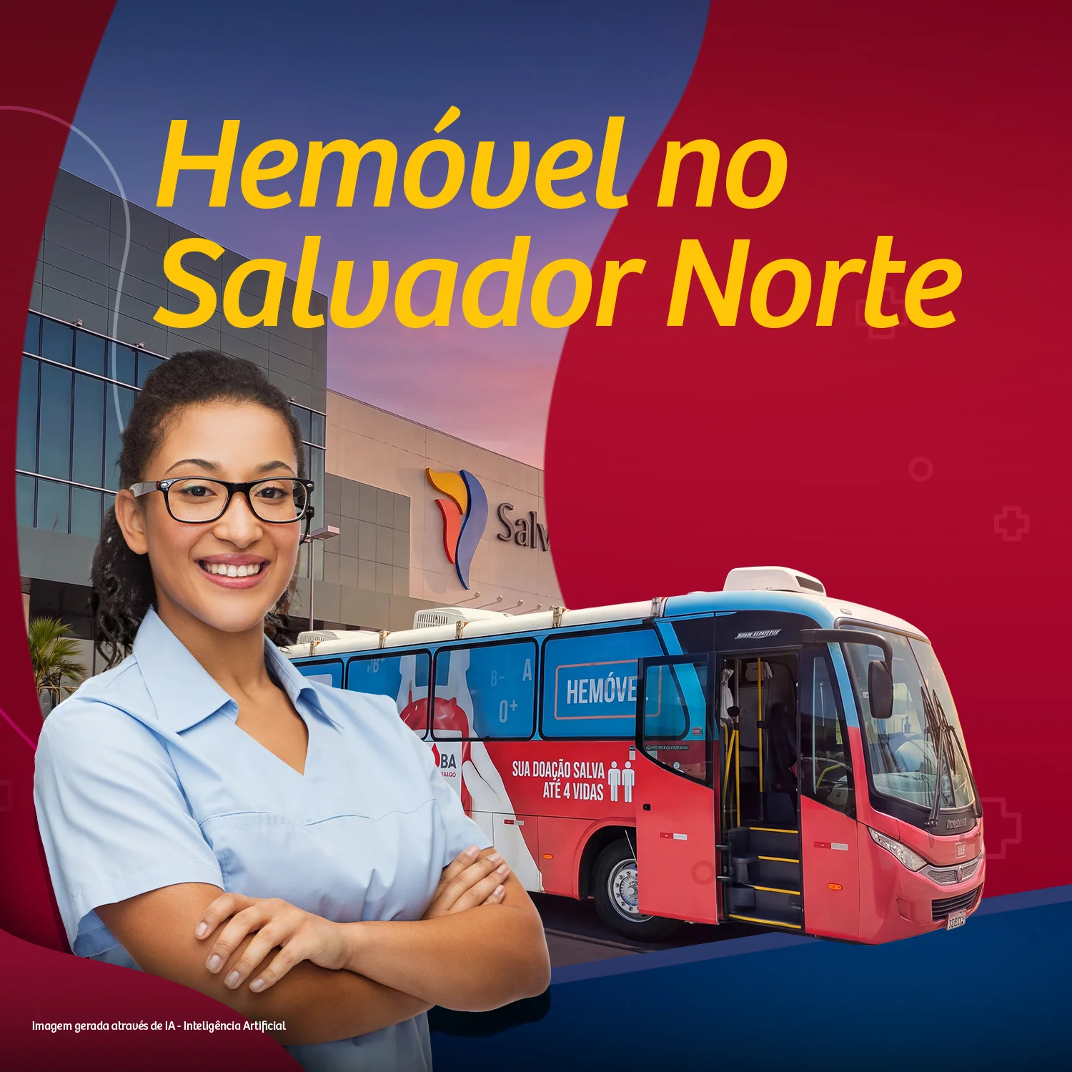 Hemoba: doação de sangue